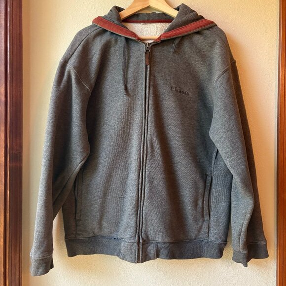 Columbia Other - Columbia Cotton Blend Gray Fleece Hoodie Cotton Blend Hoodie Gray Hoodie Size XL